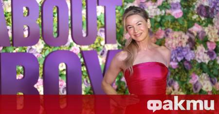 Рене Зелуегър и гаджето ѝ британският телевизионен водещ Ант Анстед