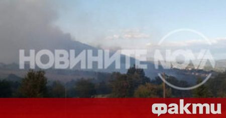 Пожар вилня снощи между три села близо до Кирково съобщи