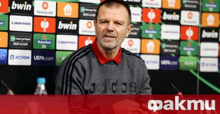 Треньорът на ЦСКА Стойчо Младенов говори след победата с 3