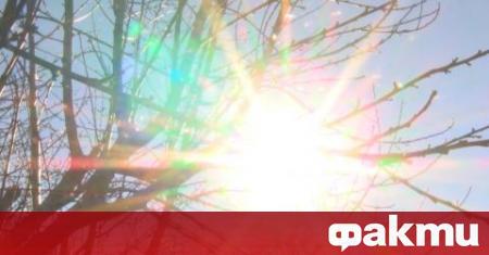 Температурен рекорд за октомври е регистриран на 5 октовмри в