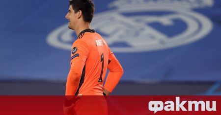 Вратарят Тибо Куртоа поднови договора си с Реал Мадрид Белгиецът