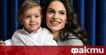 Актрисата Даяна Ханджиева показа първите емоционални моменти на своето разширено