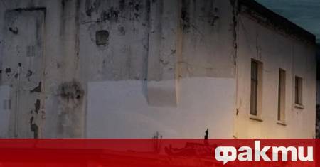 В понеделник британският уличен художник Банкси представи новата си творба