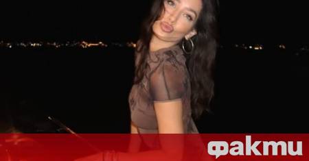 Пикантен кадър с мега звезда публикува Александра Тюркмен дъщеря на
