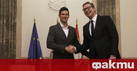 Тенисистът Новак Джокович проведе среща със сръбския държавен глава Александър