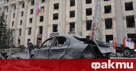 Най малко осем души загинаха в Харков след руски въздушен удар