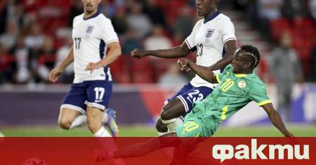 Сенегал надви Англия с 3 1 в приятелски мач който ще