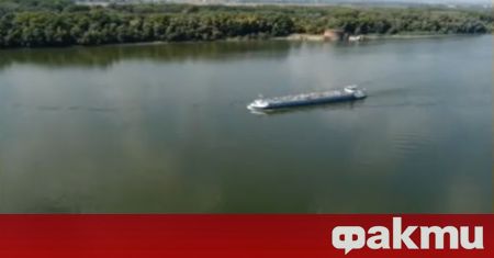 Критично ниско е нивото на река Дунав край Русе В