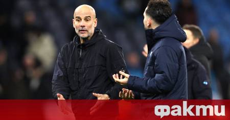Мениджърът на Манчестър Сити Хосеп Гуардиола демонстрира непоколебим дух и