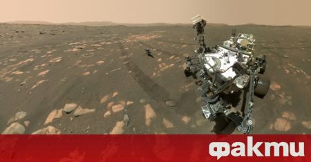 НАСА показа уникално селфи направено от американския роувър на Марс