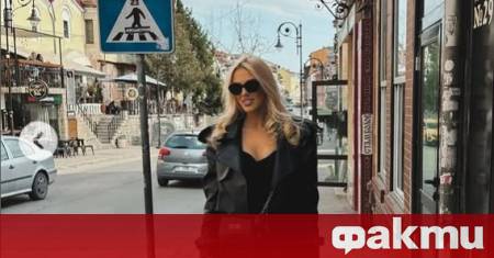 Бременността не попречи на атрактивната телевизионна водеща да се отдаде