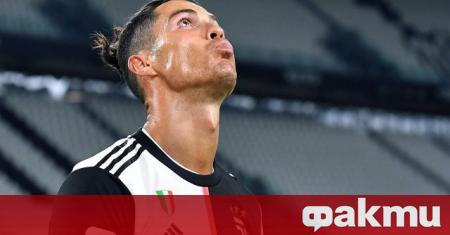 Кристиано Роналдо записа неприятно постижение с Ювентус Португалската звезда за