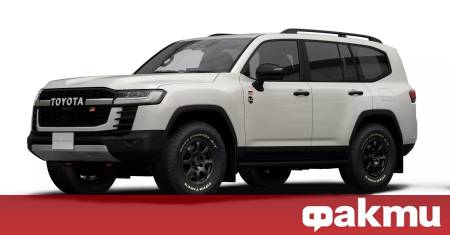 Toyota Land Cruiser GR Sport Rally Raid е нов SUV