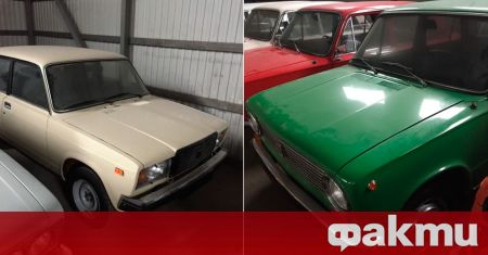 Колекция от автомобили Lada беше пусната за продажба на уебсайта