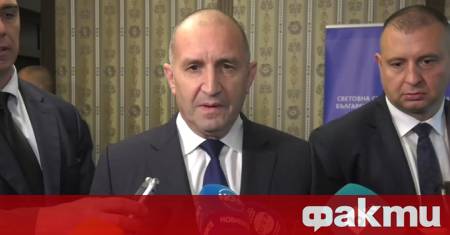 Президентът Румен Радев изрази опасение че цените ще се вдигнат