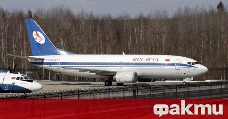 Беларуската държавна авиокомпания Белавиа обяви че е била принудена да
