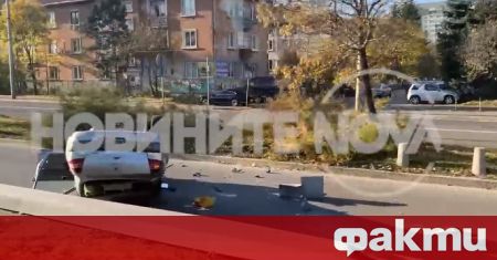 Инцидент на столичното Цариградско шосе блокира движението в района на