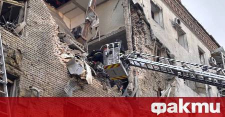 Руските сили нанесоха нов удар срещу град Запорожие оставяйки разрушения