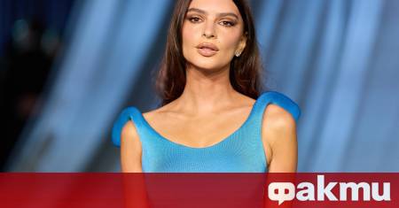 Емили Ратайковски публикува снимки зад кулисите на нова фотосесия в