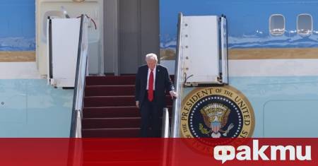 Американският президент Доналд Тръмп обяви че самолетът подарен от Катар