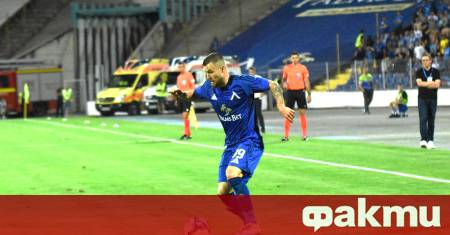 Футболистът на Левски Радослав Кирилов е бил болен но въпреки