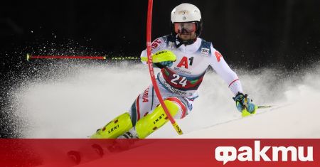 Българският скиор Алберт Попов даде 18 о време в първия манш