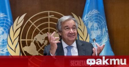 Генералният секретар на ООН Антониу Гутериш приветства решението Нобеловата награда