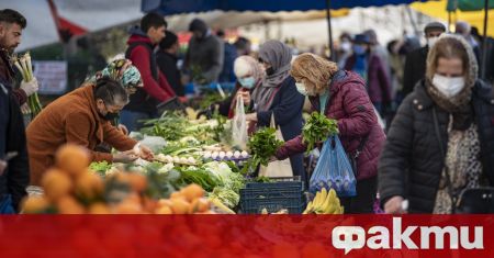 През март цените на стоките в Турция се са покачили