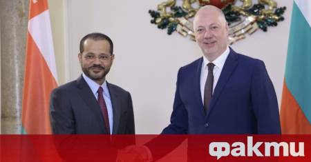 Премиерът Росен Желязков изрази благодарност към Оман за решаващата помощ