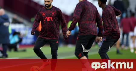 Звездата на Ливърпул Мохамед Салах е включен в състава на