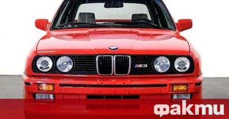 Изключително рядкото BMW M3 от серията E30, собственост на звездата
