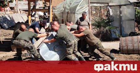 Българската армия ще продължи да помага на населението в пострадалите