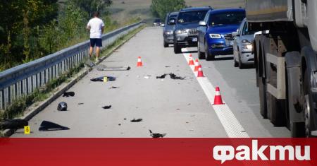 65 годишен мъж е загинал тази сутрин при катастрофа край Дупница