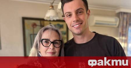 Бабата на актьора Филип Буков която доби популярност от негови