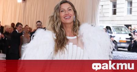 Жизел Бюндхен отбеляза първия рожден ден на най малкия си