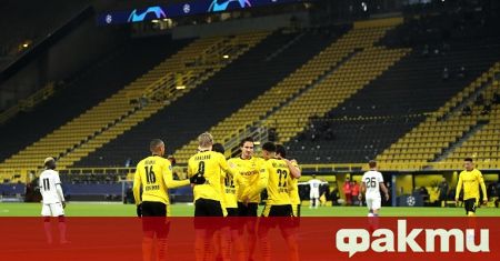 Борусия Дортмунд победи без проблеми Брюж в среща от група
