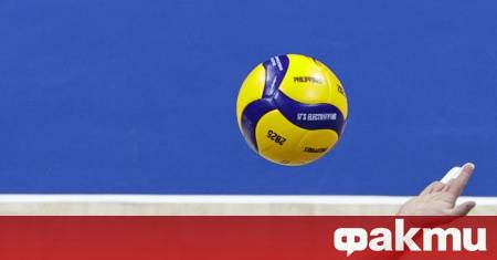 Волейболната арена в Любляна Словения стана сцена на истински спектакъл