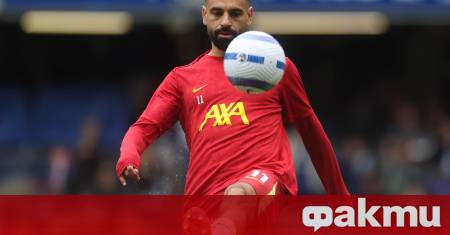 Нападателят на Ливърпул Мохамед Салах беше избран за Футболист на