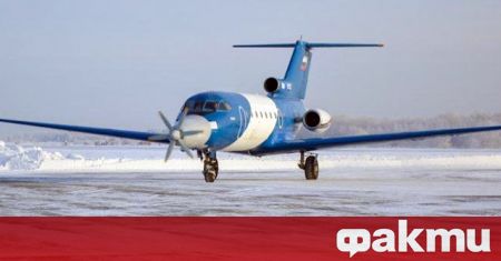 Първият руски самолет с хибриден силов тракт направи пробен полет