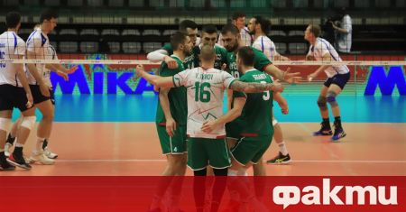 Българският национален отбор по волейбол се класира на Европейско първенство