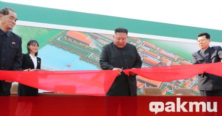 Севернокорейският лидер Ким Чен ун е открил завод за изкуствени торове