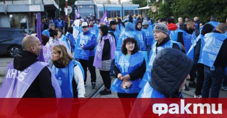 Заради протеста на градския транспорт в София от Столичния Метрополитен