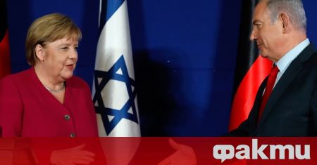 Германският канцлер Ангела Меркел изрази солидарност с Израел в телефонен