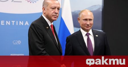 Москва очаква президентът на Турция Реджеп Ердоган официално да предложи