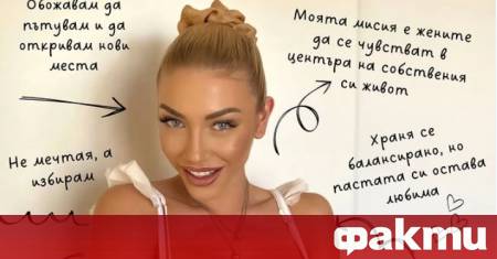 Моделът Бояна Генова която изпита издръжливостта си в първия сезон