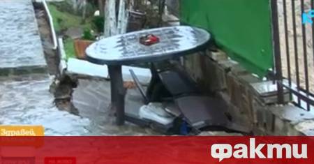 Строителен изкоп на нова сграда в Равда предизвика пропадане на