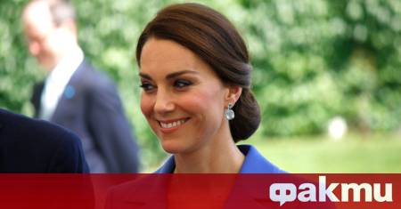 Първата самостоятелна изява на Кейт Мидълтън за тази година е