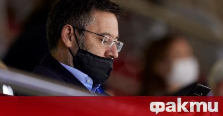 Президентът на Барселона Хосеп Бартомеу се намира под карантина, съобщават