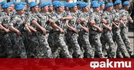 Със заповед на министъра на отбраната Георги Панайотов е обявен