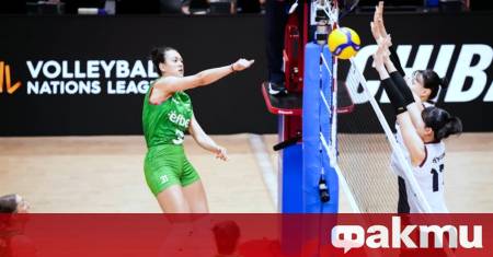 Националният отбор на България по волейбол за жени победи драматично